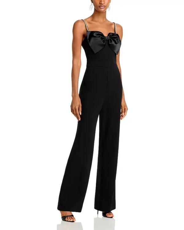 Eliza J Blow Rhinestone Jumpsuit