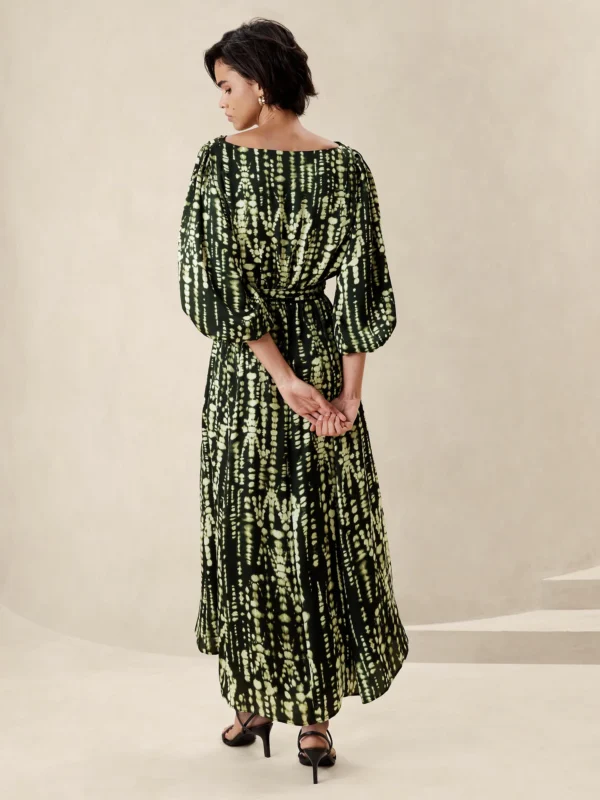 Blouson Maxi Dress - Image 2